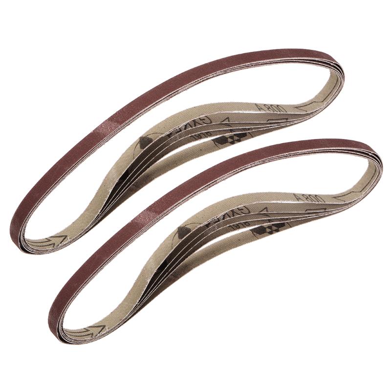 

uxcell Belt Aluminum Oxide Sand Belts 800 Grit 10pcs