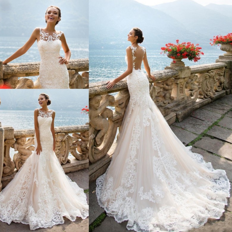 vestido de noiva estilo trompete