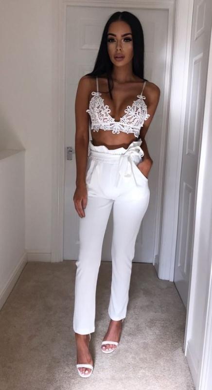 

women elegant black pants sashes pockets belt solid ladies streetwear casual chic trousers pantalones