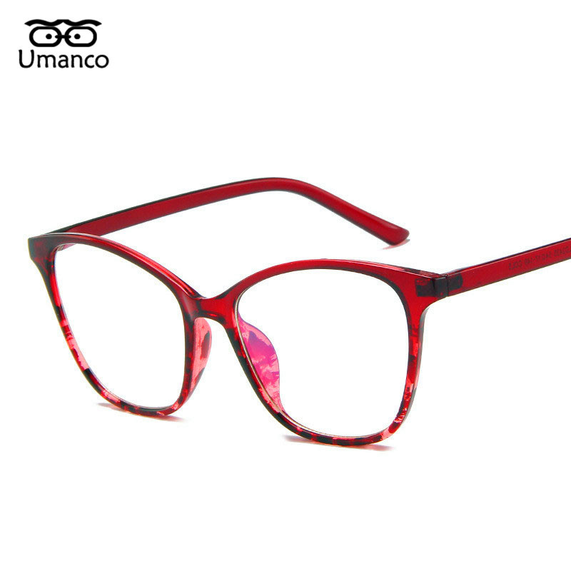 

Wholesale-Umanco 2019 New Blue Light Clear Glasses Frame For Womelic Material Fashion Computer Gaming Accessories Girl boy Gift