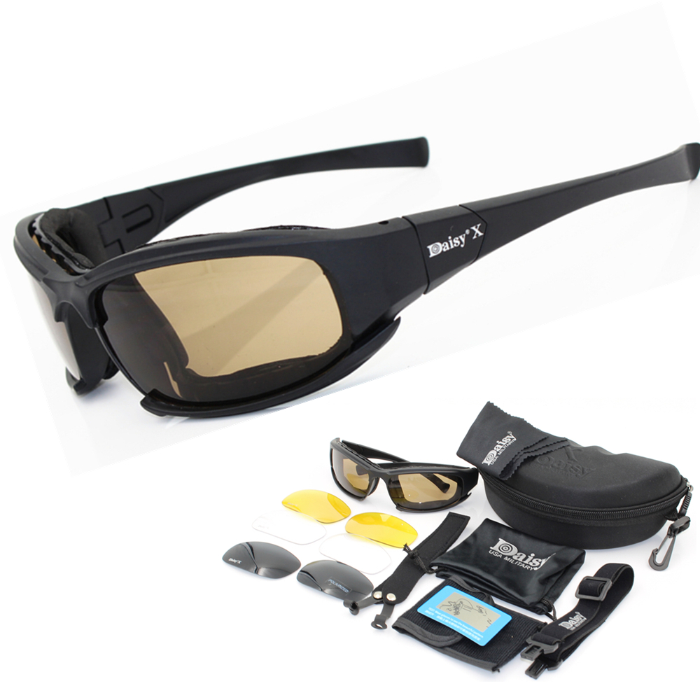 

Polarized Army Sunglasses Goggles Male 4 Lens Kit For Men War Game Tactical Glasses Outdoor Eyewear