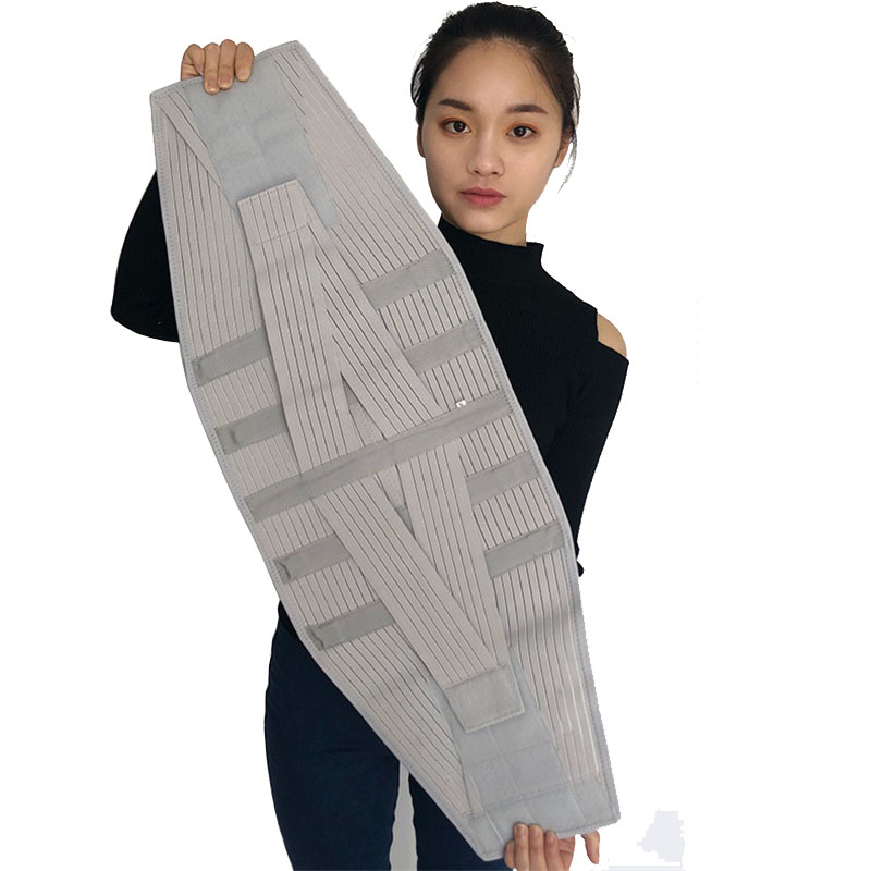 

Orthopedic Back Support Belt Men Women Corset Back Support Belt Faja Lumbar Pain Size S-XXL, Light grey