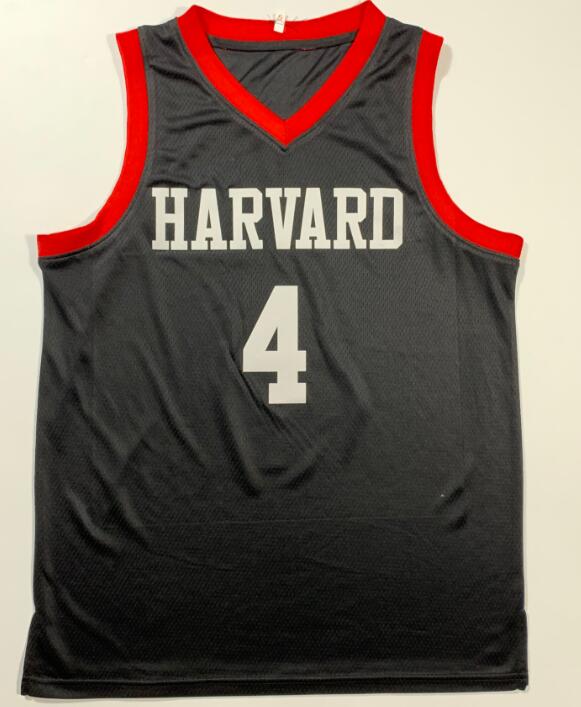 

NCAA HARVARD COLLEGE China Jeremy Lin #4 Basketball Jerseys Linsanity LinShuhao print CUSTOM any name number 4XL 5xl 6XL jersey, Print jersey as show