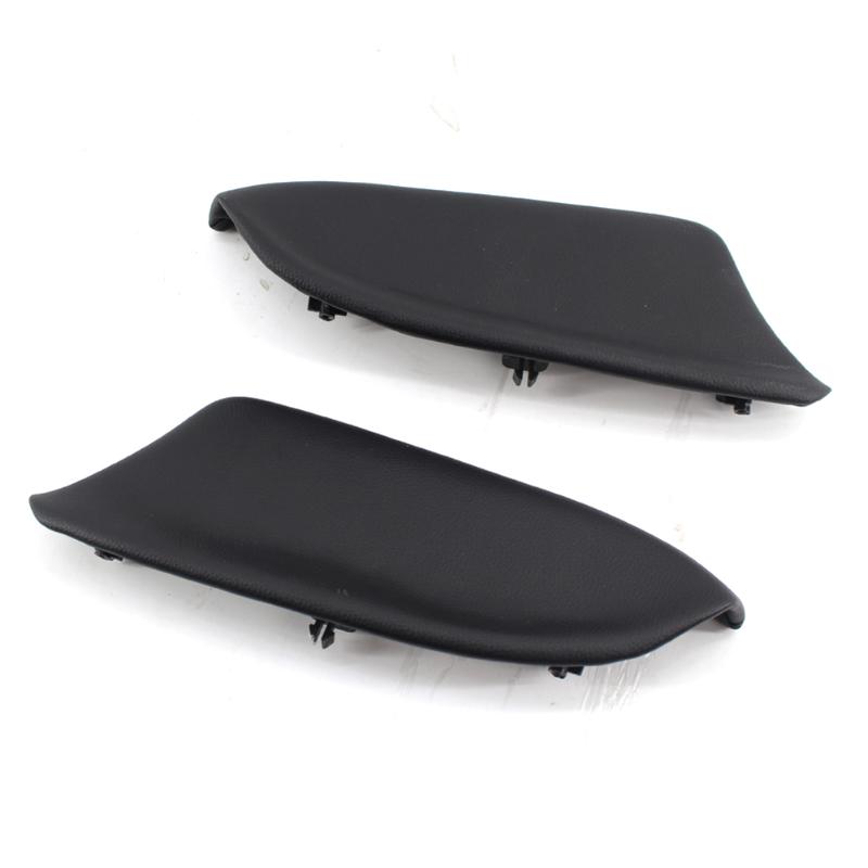 

VODOOL Synthetic Leather Car Front Rear Door Panel Armrest Cover Trim Auto Car Accessories For 2008-2012 LHD Black