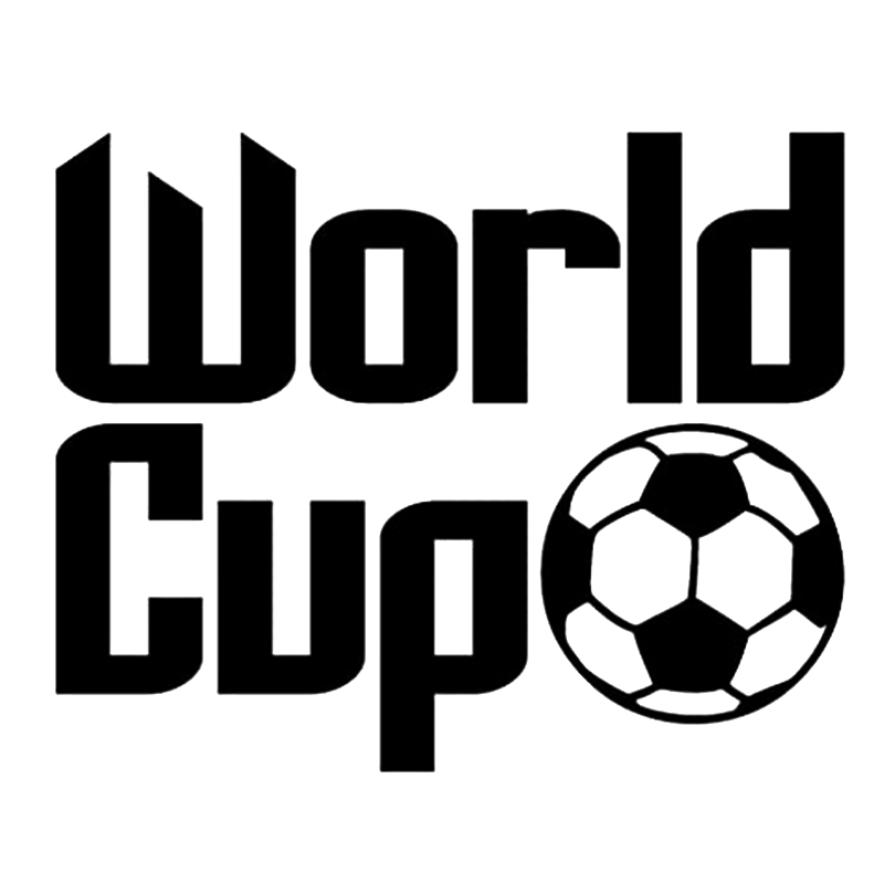 

16*13cm Football Cup-Tribal Decal Vinyl Sticker Handsome And Cool Stickers Car Accessories, Color