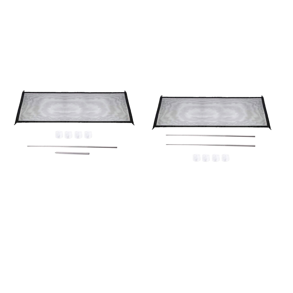 

2pieces dog isolation gate fence for indoor and outdoor install anywhere