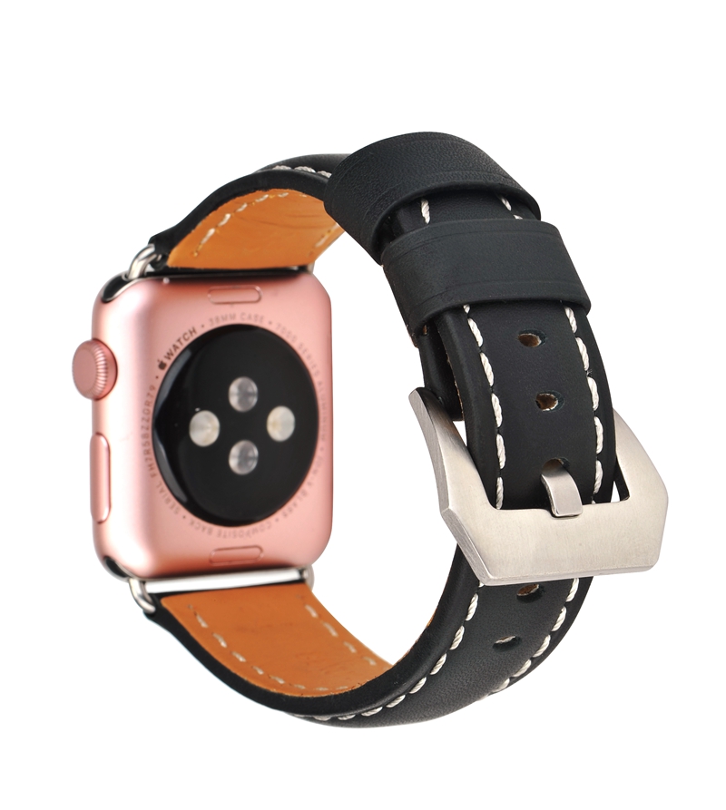 

Hot sale for applewatch strap crazy horse leather watch strap 38 / 40mm 42 / 44mm