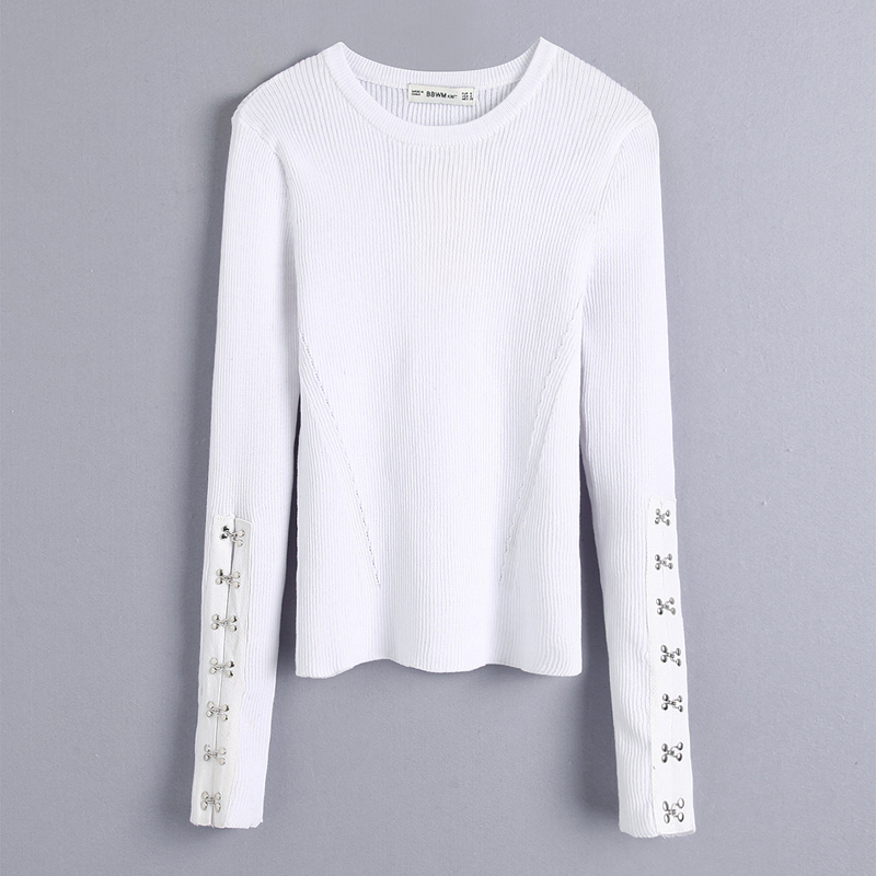 

Stylish Slim Diamond Sweaters Women Fashion Autumn Winter O Neck Pullovers Elegant Ladies Long Sleeve Sweaters, Black