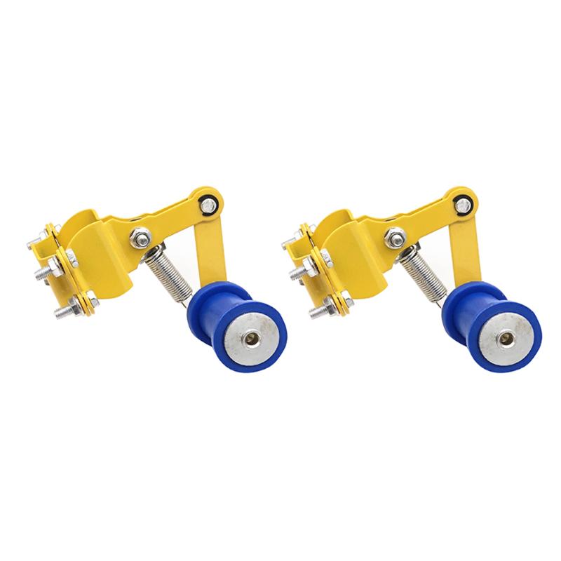 

2pcs Firm Universal Accessories Motorcycle Chain Adjuster Automatic Tensioner Easy Install Bolt Roller Modified Small Tool Parts