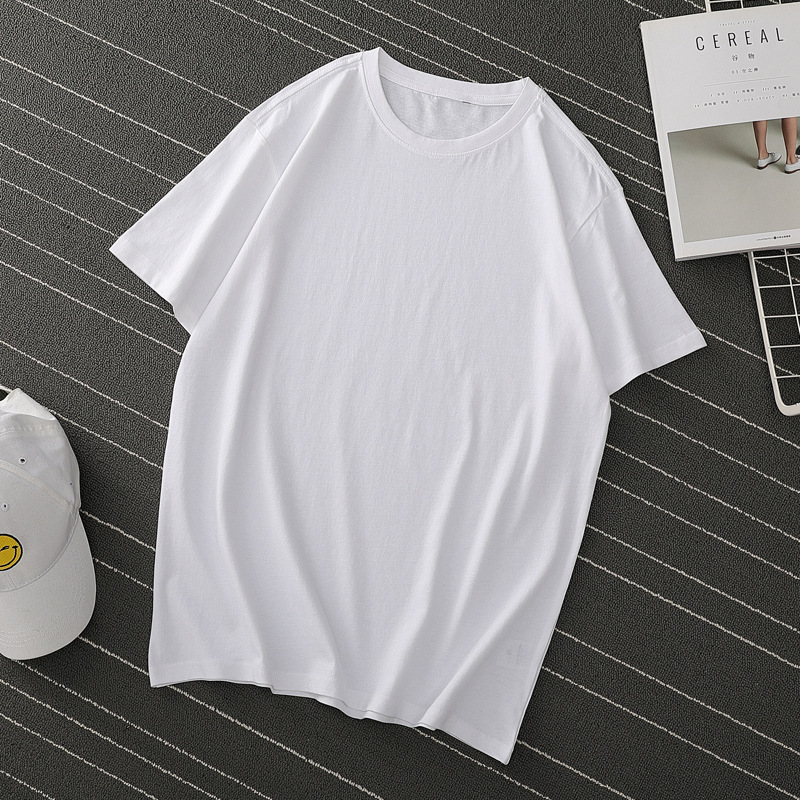 

Casual Tee Tops Summer Short Sleeve Gray Female T shirt Women Clothing Black