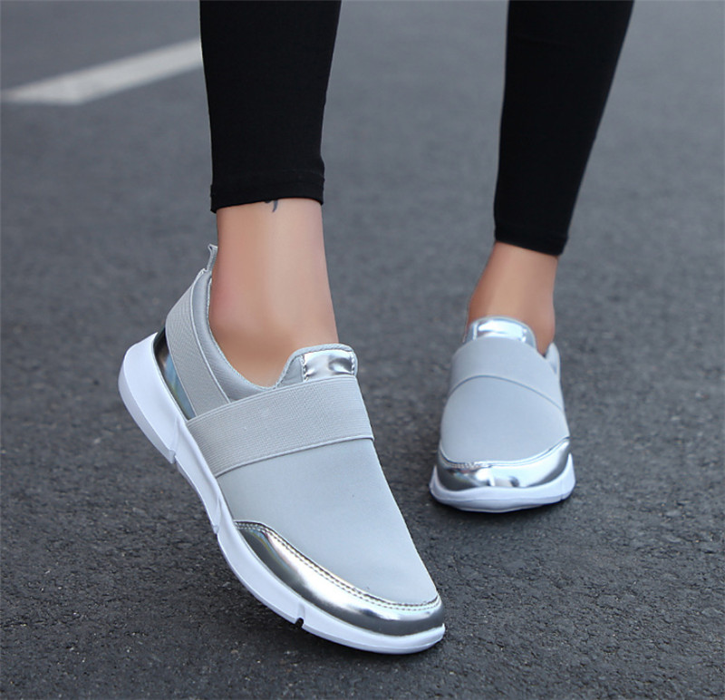 

2020 Hot Sale New large size ladies sneakers summer breathable wild yards Lightweight fashion casual women's shoes wholesale