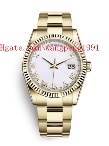 

15 colour high quality watch 36mm 118235 118238 18K gold Sapphire glass Automatic Movement Unisex watch Wristwatches