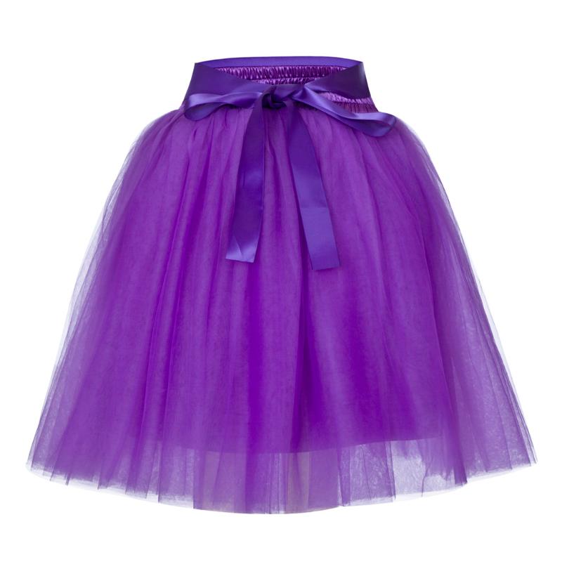 

Pleated Gauze Short Skirt Womens High Quality Adult Tutu Dancing Skirt Girls Solid Soft Tulle Skirts Womens Clothing Gonne Donna, Black