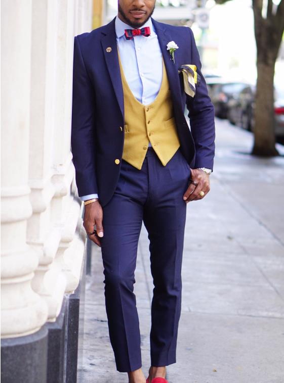 

2020 Latest Coat Pant Designs Purple Men's Suit Casual Slim Fit Prom Blazer Custom Party Men Tuxedo 3 Pieces Ternos Homme Blazer, Custom made