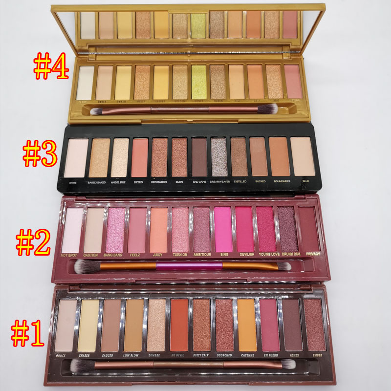 

Newest makeup Honey eyeshadow palette 12 colors RELOADED Eye shadows Shimmer Matte Eye shadow beauty palettes DHL Free shipping, Multi