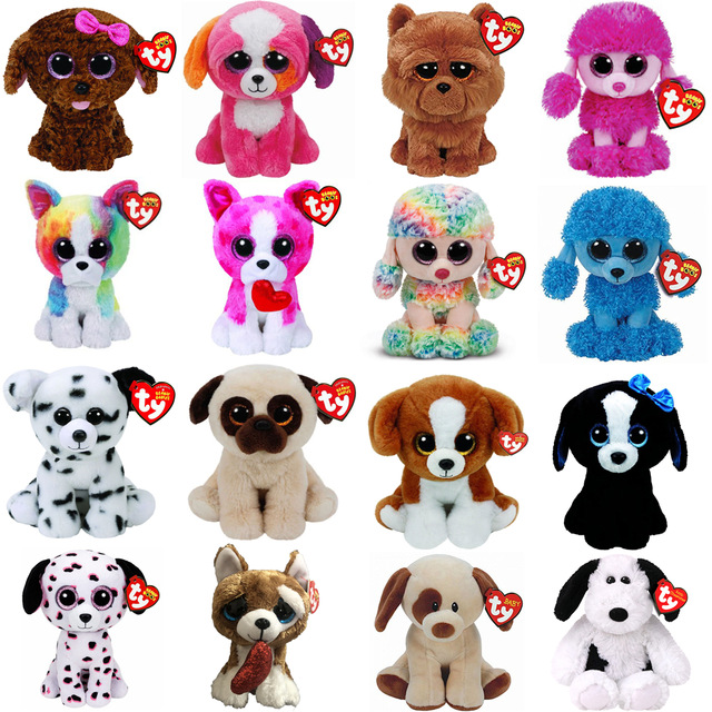 peluches ty perritos