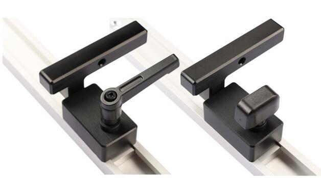 intersecci/ón para mesa ranura de aluminio T-Tracks Miter herramienta de carpinter/ía 30 tipos de canaleta de carpinter/ía accesorio de canal