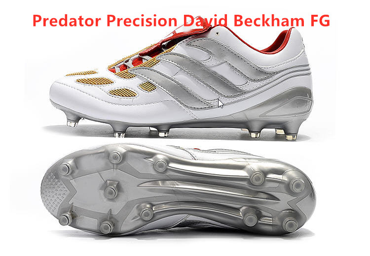 

2020 mens soccer cleats Predator Accelerator Electricity FG TR soccer shoes Predator Precision FG X Beckham turf indoor football boots new, Predator mania champagne fg - red black