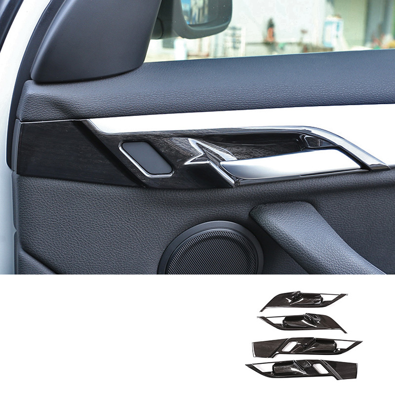 

Lsrtw2017 for X1 X2 F48 F39 Car Inner Door Bowl Frame Trims Interior Accessories Chrome 2016 2017 2018 2019 2020