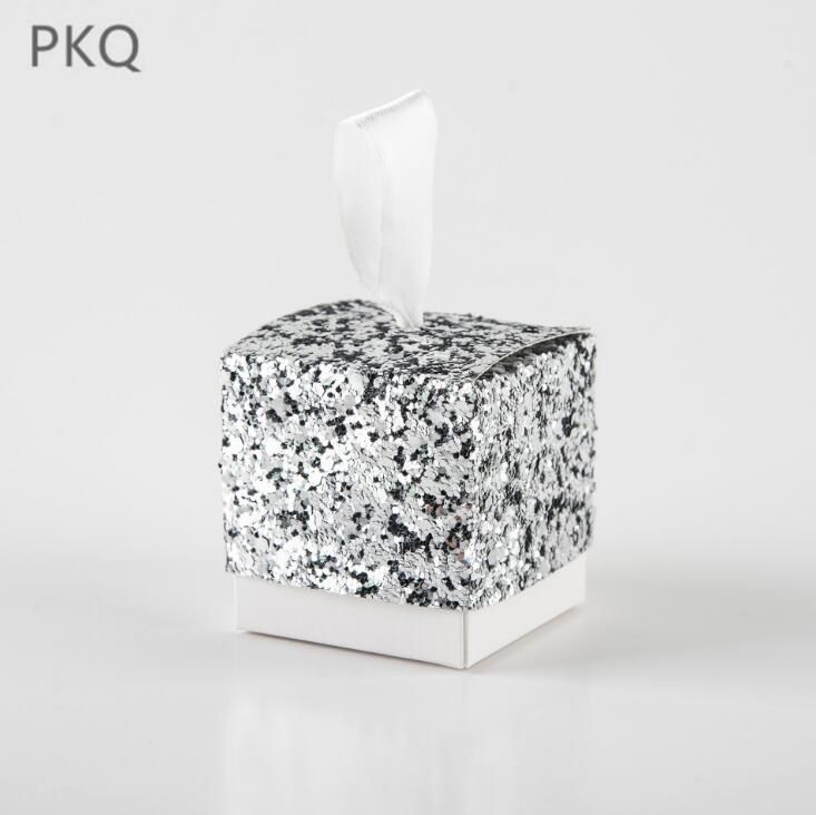 

50Pcs/lot Mini Paper Box Kraft Paper Gift Box Craft Candy Packing Cardboard Jewelry 5x5x5cm