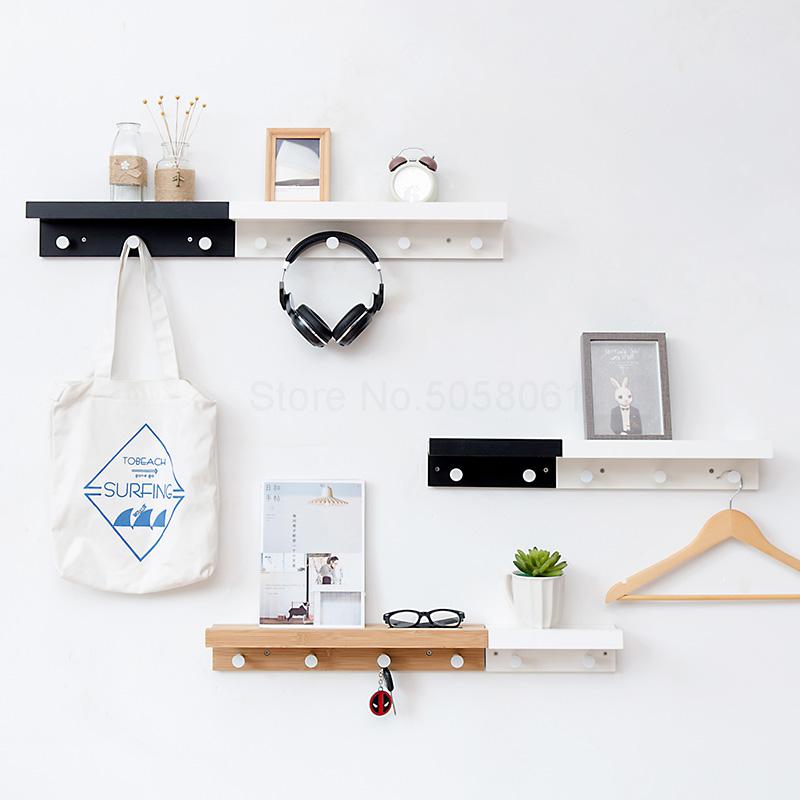

Creative wall hook rack wall hanger Nordic living room clothes hook bedroom porch