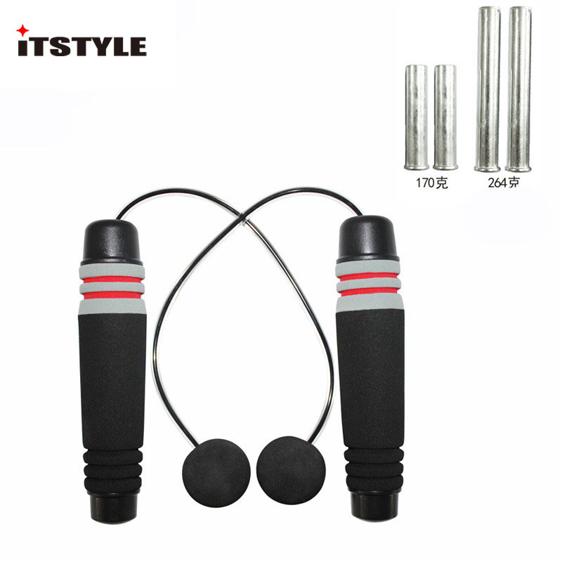 

ITSTYLE Load Weight cordless jump rope Training Exercise Bodybuilding Wireless Weights Gym Jumping Ropes