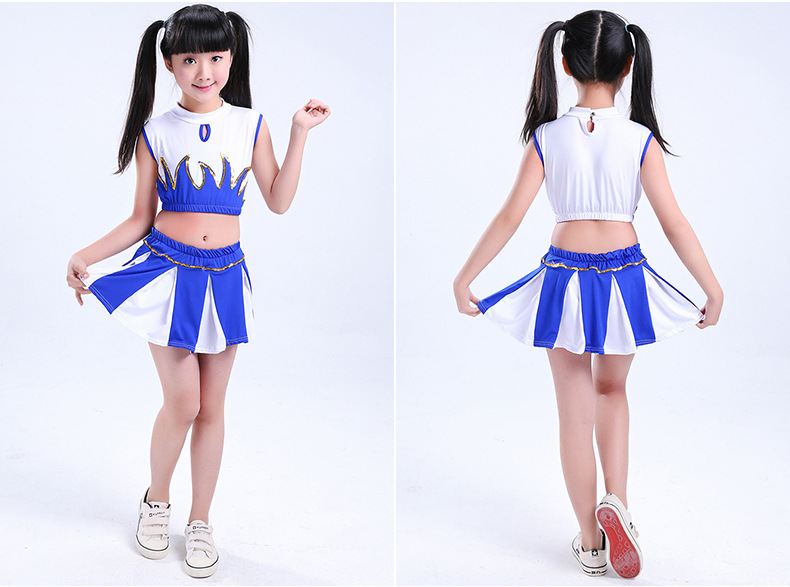 

Children's Dance Costumes Cheerleading Costumes Kids Cheerleading Students Dance Boys Girls Style