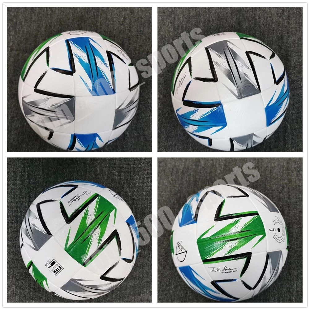 

2020 American League high quality ball MLS Soccer ball 2020 Final KYIV PU size 5 balls granules slip-resistant football