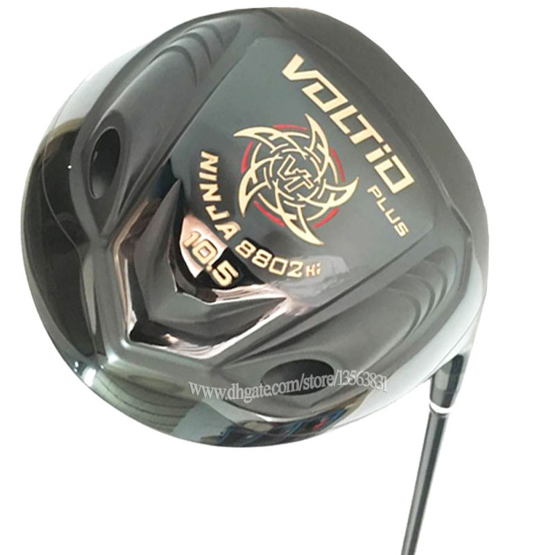

New black Golf clubs Katana Voltio PLUS Golf driver 9.5 or10.5 Clubs driver Golf Graphite shaft R or S Free shipping