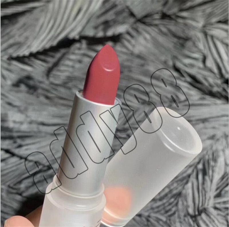 2020 hot famous brand M lip makeup 5 colors matte lipstick transparent tube frosted surface sexy color
