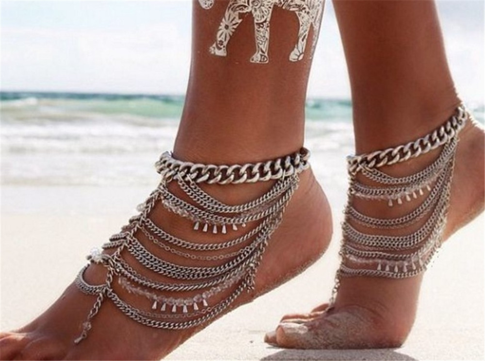 heavy anklets online