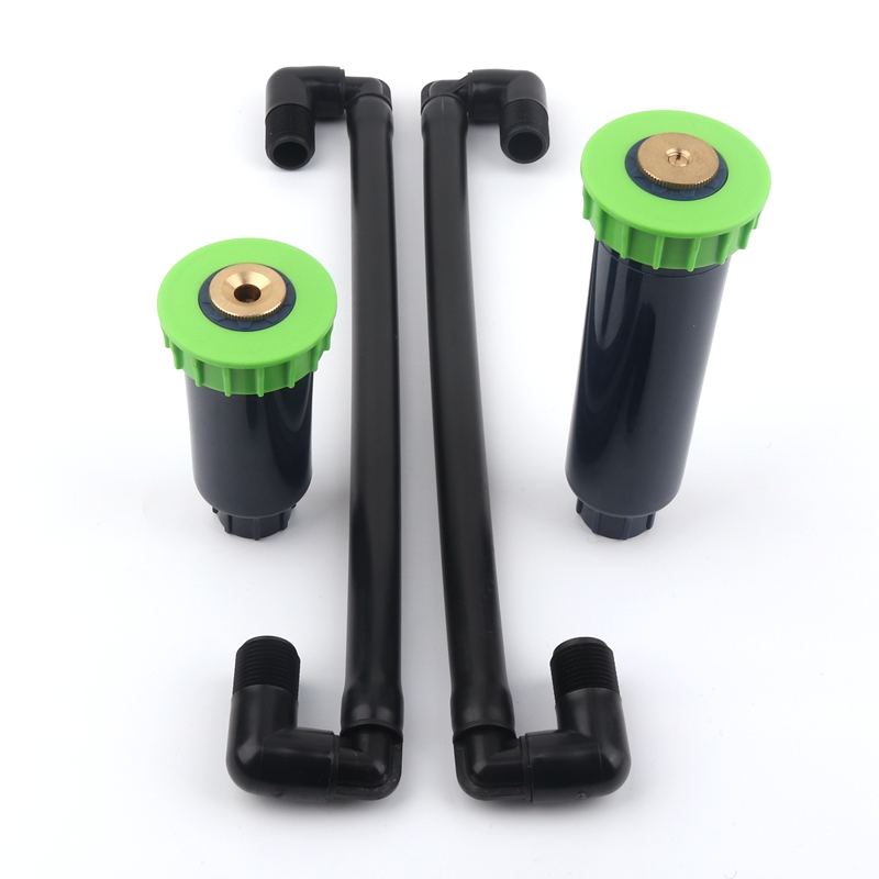 

1pc 1/2" 90-360 Degree Adjustable Plastic Up Sprinklers Swing Joint Agricultural Greenhose Garden Irrigation Lawn NuoNuoWell, Short 180 degrees