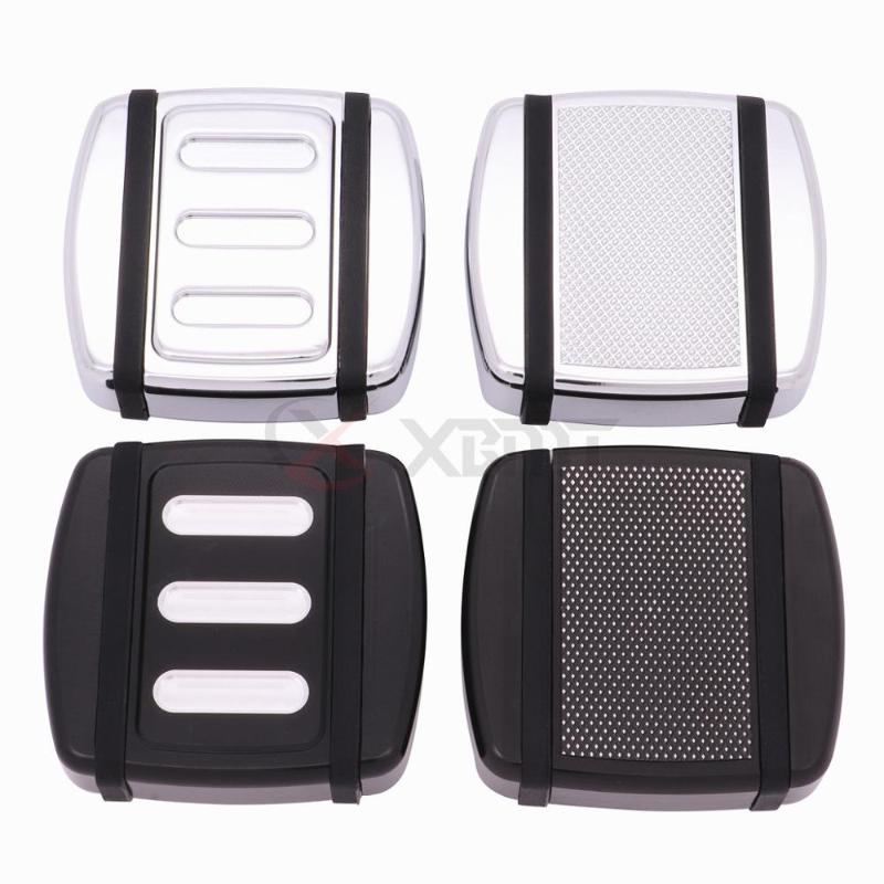 

Motorcycle CNC Aluminium Small Brake Pedal Pad Cover Foot Pegs For Street 500 750 XG500 XG750 FXST Softail FXD Dyna