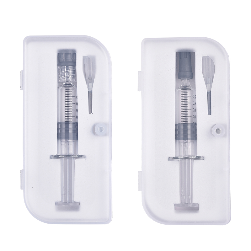 

Vape Oil collection 1.0ml Injector Syringe Disposable atomizer Clear Glass Syringe Injector with Needles Use for Co2 Thick oil Dank vapes