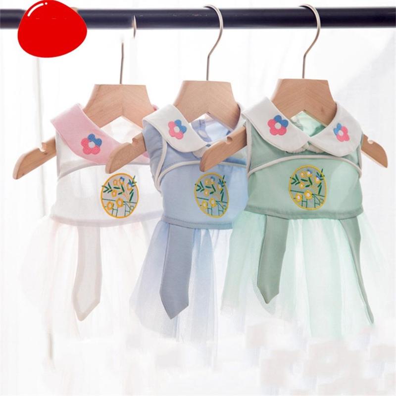 

Pet Dresses Puppy Clothing Soft Dog Princess Dress Dog Costumes Summer Breathable Small Dresses Pet Clothes New 2020
