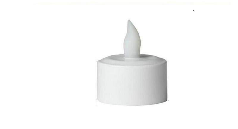 Set Of Led Candle Remote Controlled Flickering Frosted