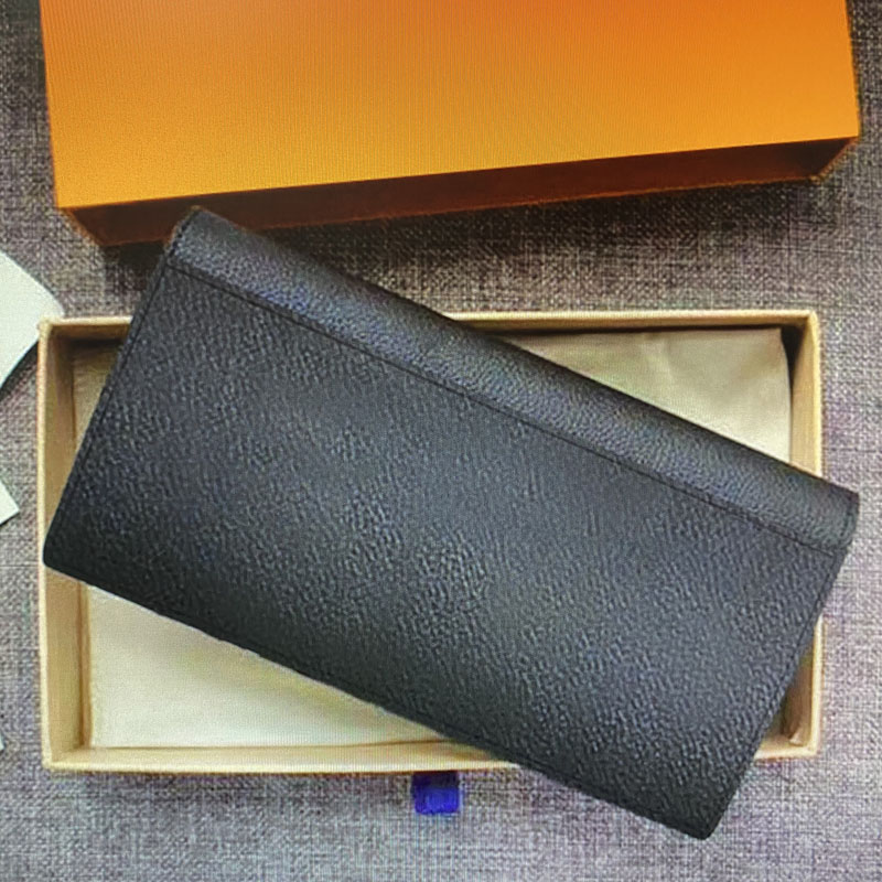 

Sarah wallet M61182 wallet man lady M62125 classic brands the most stylish way to carry around money cards and coins leather purse, Box+dust bag