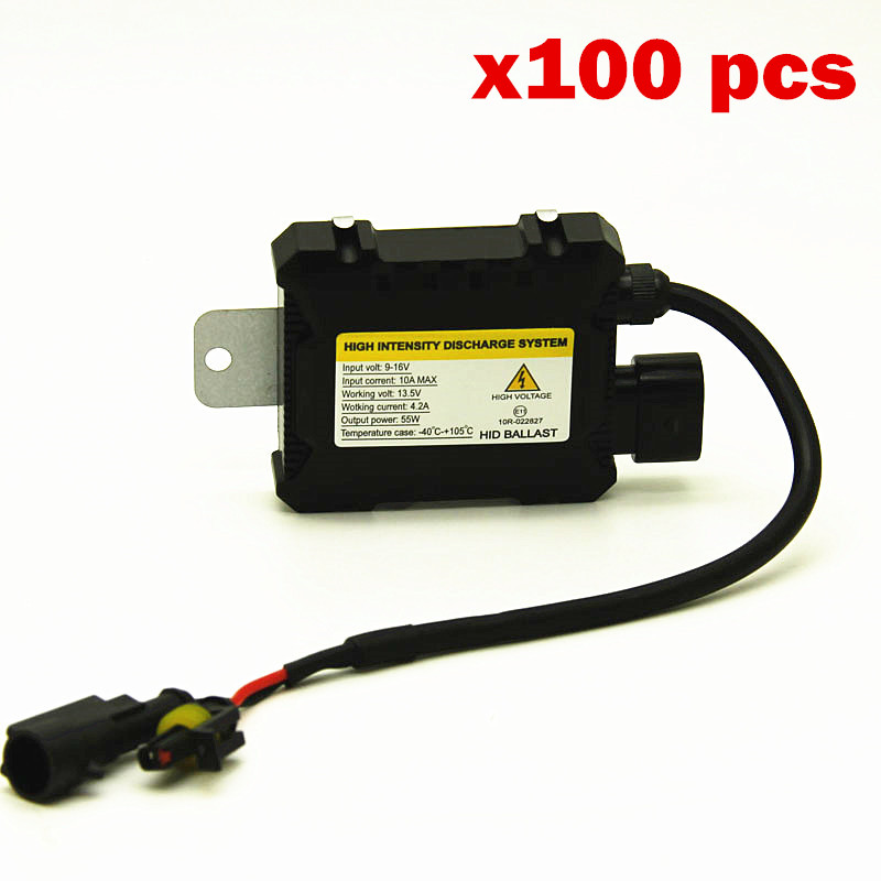 

DHL FEDEX Shipping 100 pcs car 55w hid ballast for car xenon h1 h3 h7 h11 h4 9005 9006 lamp use ignitor