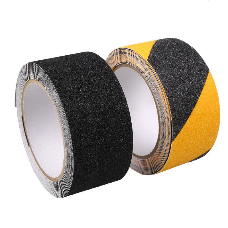 

Black Yellow PVC Floor Bathroom Swimming Pool Corridor Non-slip Warning Tapes