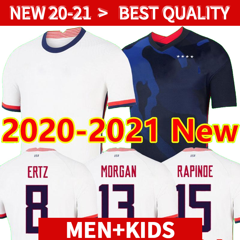 

20 21 NEW World cup 2020 US PULISIC Soccer Jersey BRADLEY LLOYD ALTIDORE 2021 WOOD America Football jerseys United States Shirt Camisetas, Away