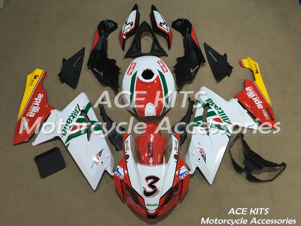 ACE KITS carénage moto pour Aprilia RS125 2006 2007 2008 2009 2010 2011 Une variété de NO.Q64 couleur