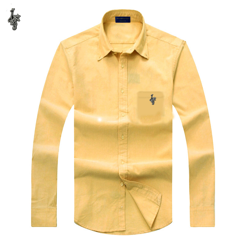 

new arrival shirt male long-sleeve Oxford silk cloth cotton men's fashion casual Plus Long Sleeve Shirt Quality FabriK887, Black