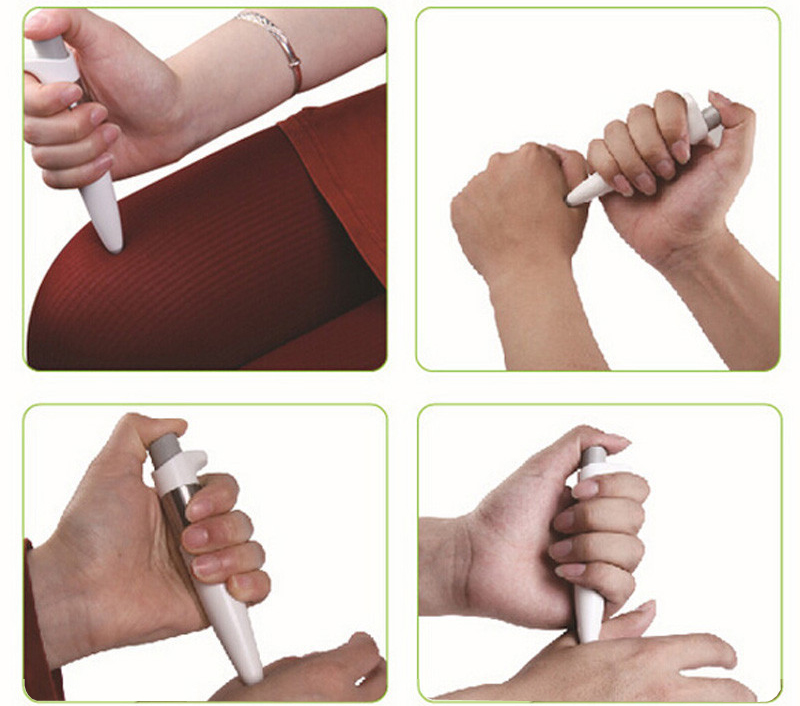 New multi-function acupressure pen electronic pulse health massage acupuncture-image-548506924