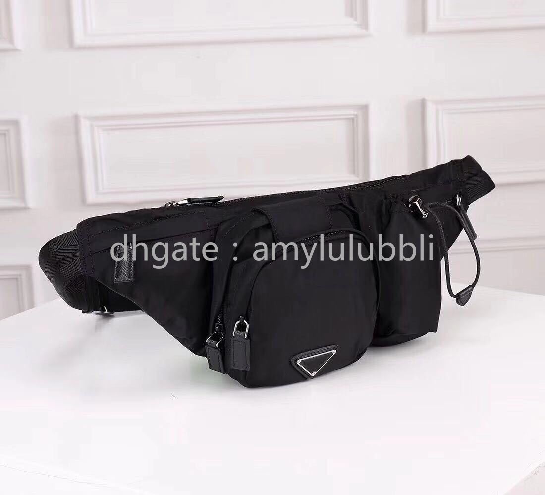 

Newest Designer Waist Bag for men Bumbag Cross Body Shoulder Bag Waist Bags Temperament Bumbag Cross Fanny Pack Bum Designer Waist Bag, Black