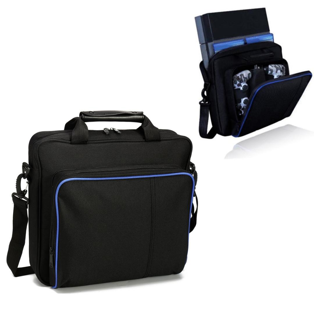 

For PS4 / PS4 Pro Slim Game Sytem Bag Original size For PlayStation 4 Console Protect Shoulder Carry Bag Handbag Canvas Case