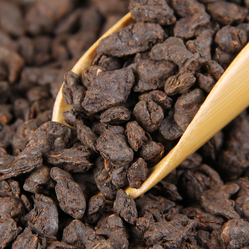 

Wholesale Pu'er Tea Scattered Yunnan Broken Silver Old Tea Head Glutinous Fragrant Fossil Cooked 250g