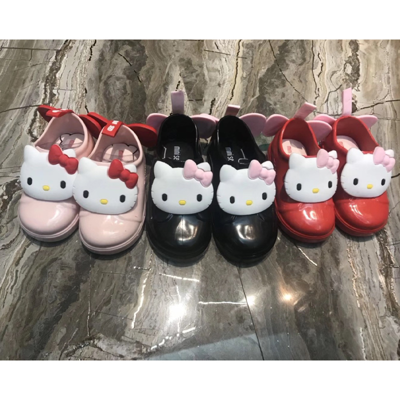 mini melissa hello kitty shoes