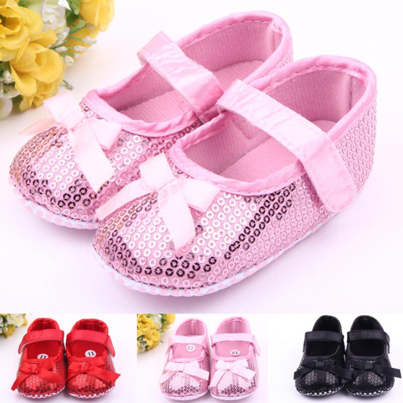 

#myfirstshoes#baby bling bling clothes shoes baby dress shoes baby soft sole shoe Pink autumn footwears for girl, Black