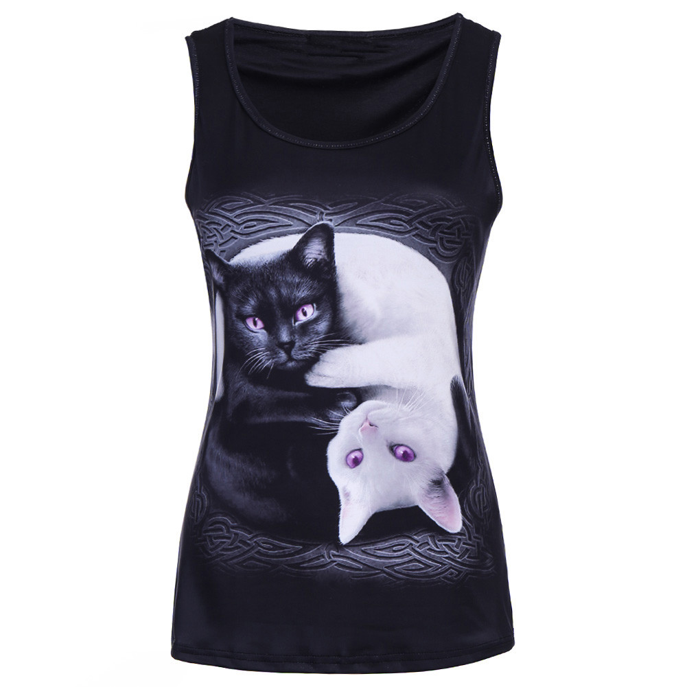 blusas de gatos