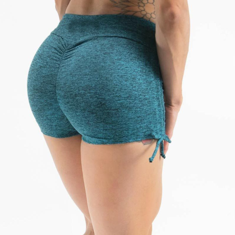 

Sports Shorts Women' Stretch Yoga Shorts Running High Waist Hip Lifting Smallclothes Fitness Women Gym Athletic, Green